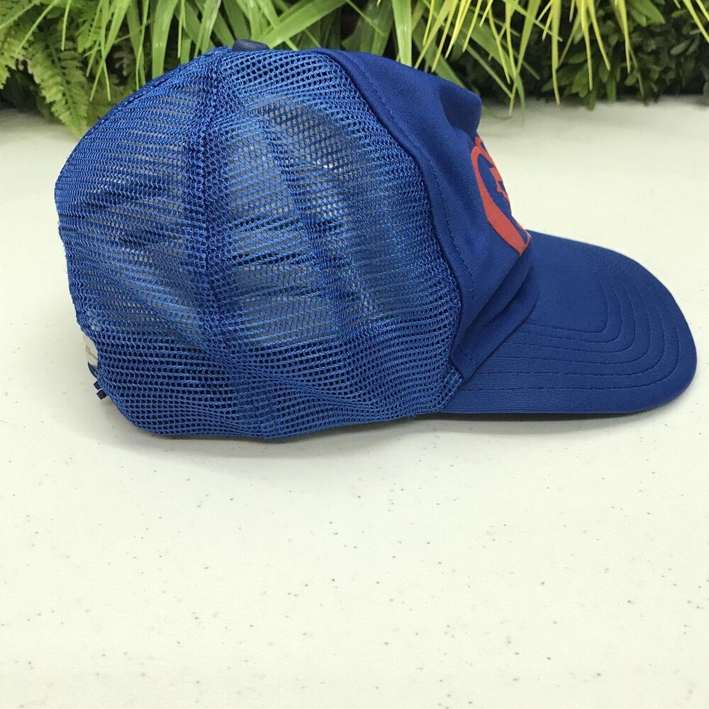 Crisco Racing Hat Cap Snap Back Blue Trucker Mesh Foam Front Advertising Mens - Picture 4 of 7